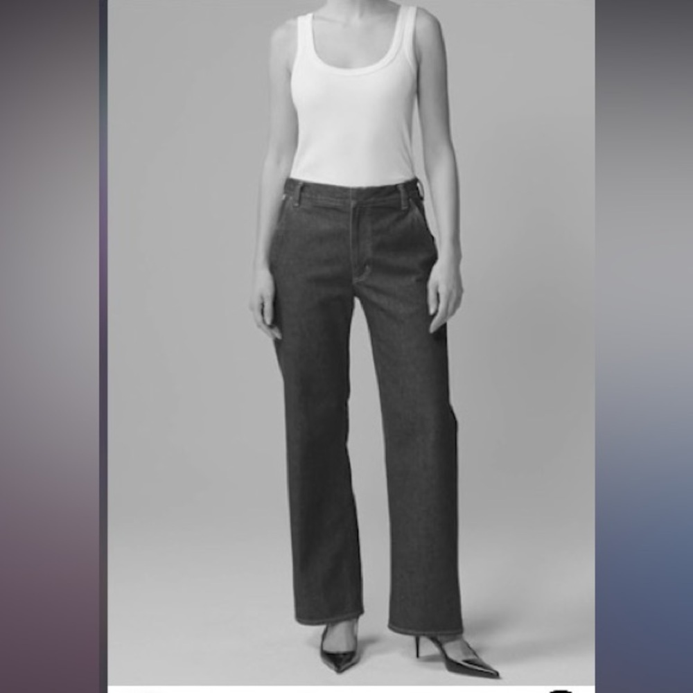 NWT Citizens of Humanity Annina Pocket Trouser 30" jean in Jones Sz 23 - Picture 7 of 16